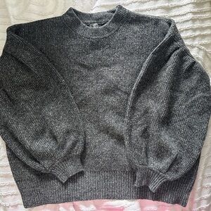 Worthington Gray Crew Neck Sweater